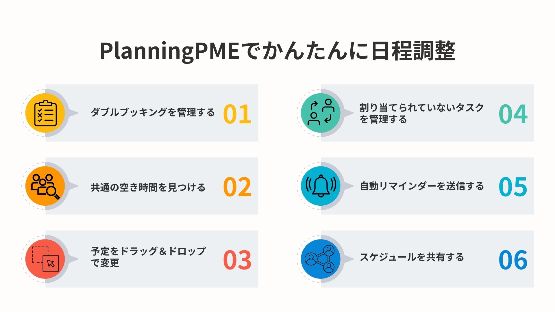 スケジュール変更時のベストプラクティス